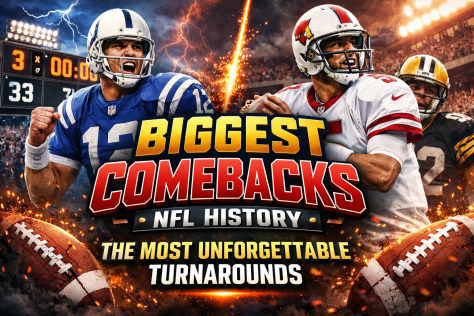 Biggest Comebacks NFL History