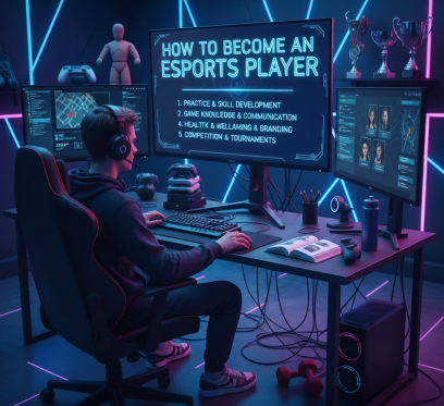 How to become an esports player