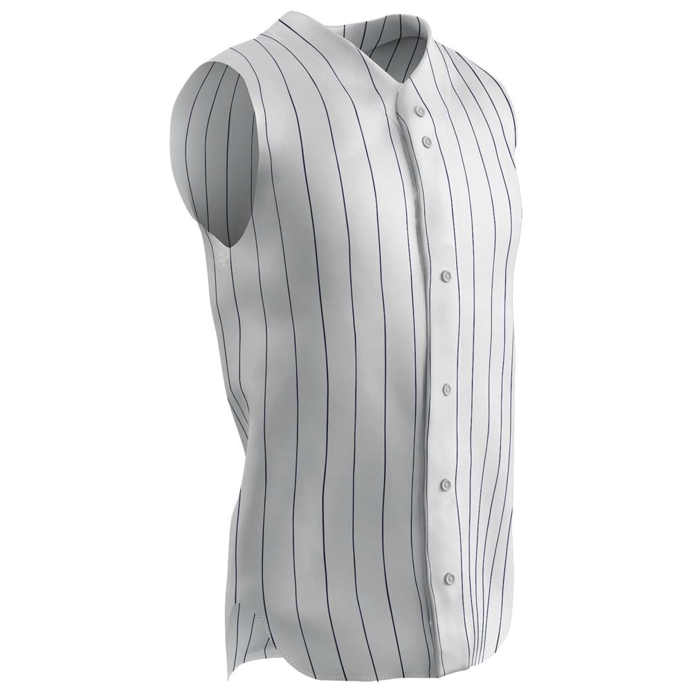 1066 | Pinstripes Full Dye Sublimation Softball Jersey (lettering included)