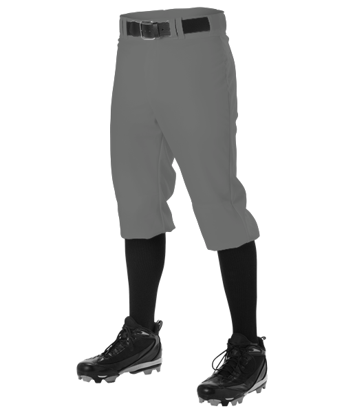 Pantalon Baseball Alleson Athletic Knicker Pro Warp, Gris, Taille 3XL