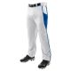 CHAMPRO TRIPLE CROWN II OPEN BOTTOM PANTS WITH COLOR BLOCK SIDE INSERT & PIPING - BP92U