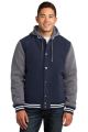 Lettermans Jacket With Hood
