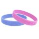 SOLID COLOR DEBOSSED SILCONE WRISTBAND