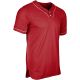 CHAMPRO HEATER 2-BUTTON PIPED BASEBALL JERSEY - BS42