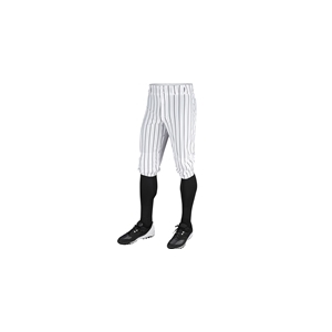 CHAMPRO TRIPLE CROWN PINSTRIPE KNICKER BASEBALL PANT - BPPINK