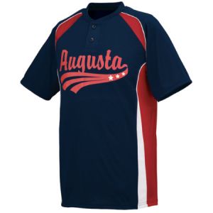 Augusta Base Hit Two Button Jersey