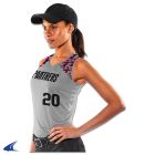 CHAMPRO AT BAT  LADIES DRI ACTIVE CLOTH RACER BACK SOFTBALL JERSEY - BS20