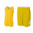 A4 DOUBLE DOUBLE REVERSIBLE BASKETBALL UNIFORM - N2372 / N5364