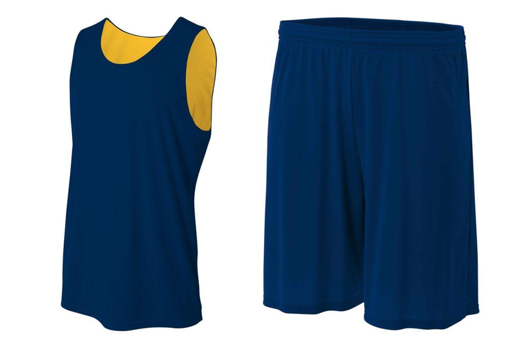 Sublimated Reversible Basketball Uniforms - AUO