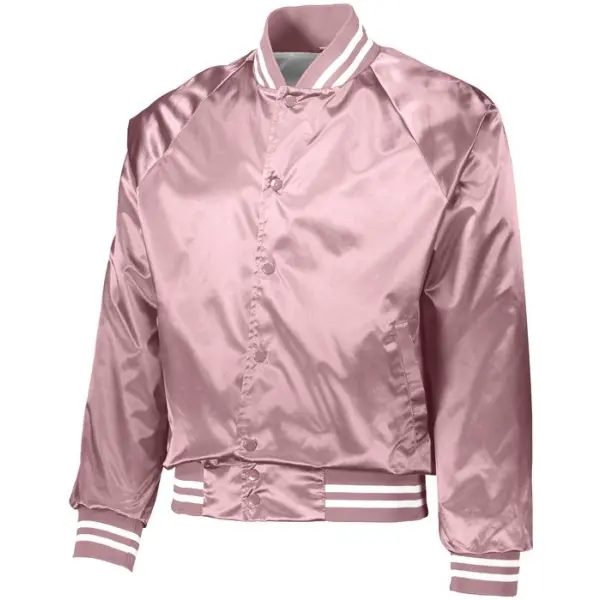 Satin Baseball Jacket Augusta Baseball Jacket -AUO