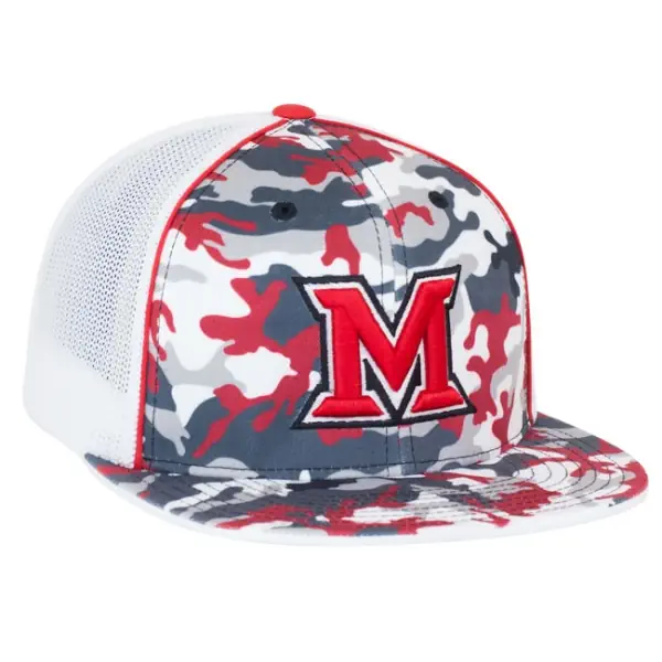 CAP - Pacific Headwear 4D2 D-Series Glamo Trucker Fitted Cap