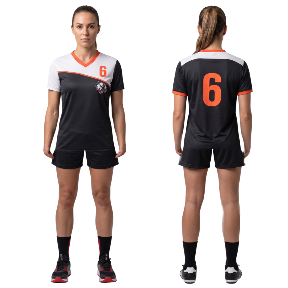 Womens Short Sleeve Crew Soccer Jersey