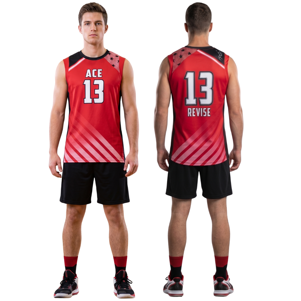 Vollyball Men Sleeveless Uniform