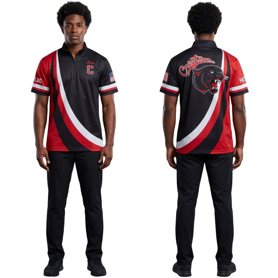 Mens Custom Bowling Jersey