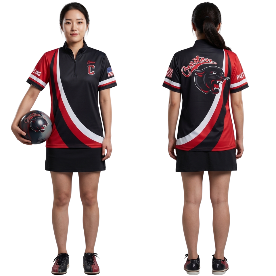 Womens Custom Bowling Jersey