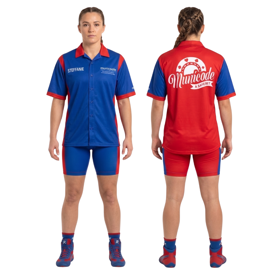 Womens Sublimated Bowling Shirt