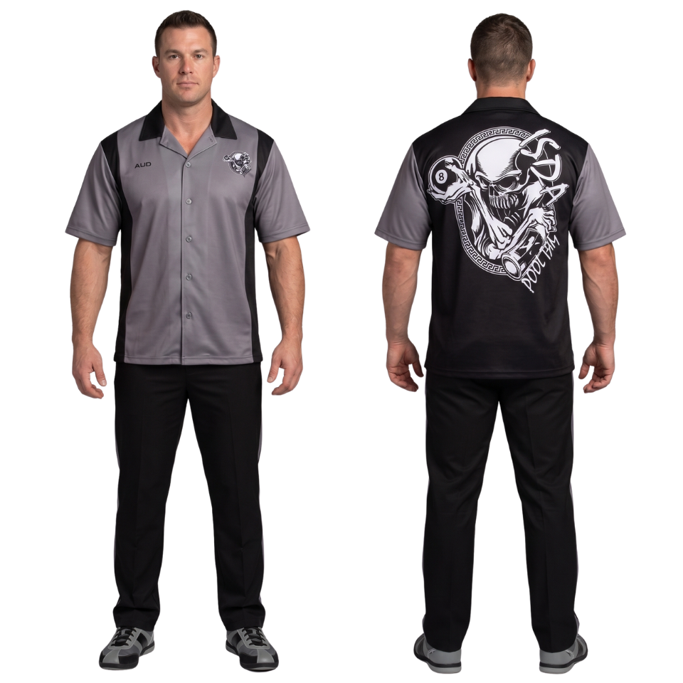 Mens V-Neck Bowling Jersey