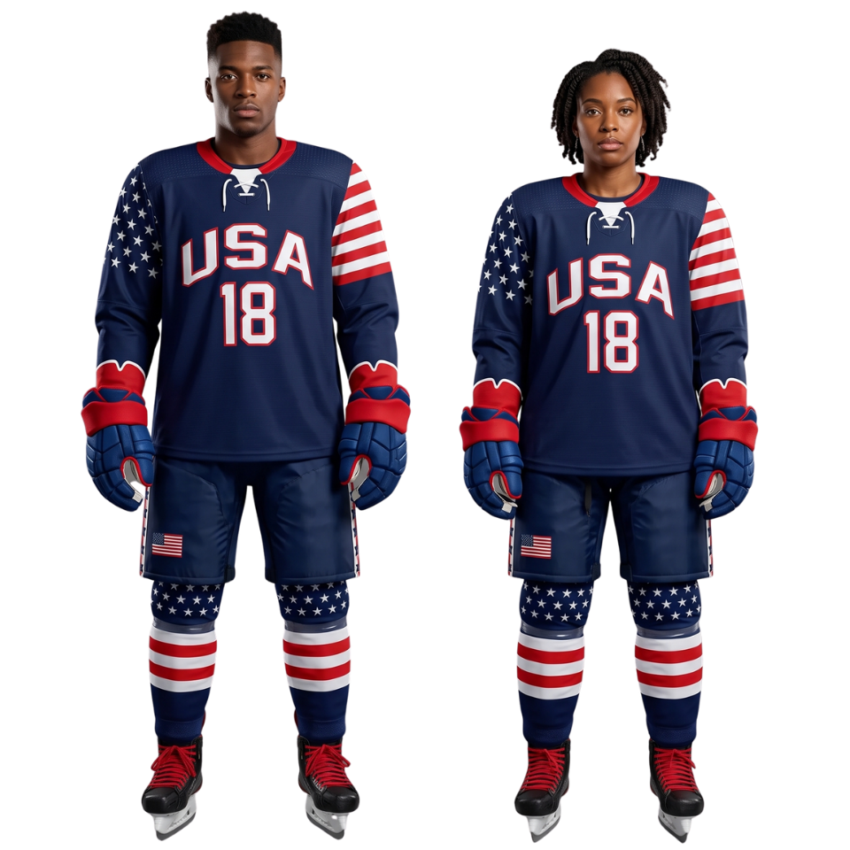 Custom Sublimated Hockey Uniform