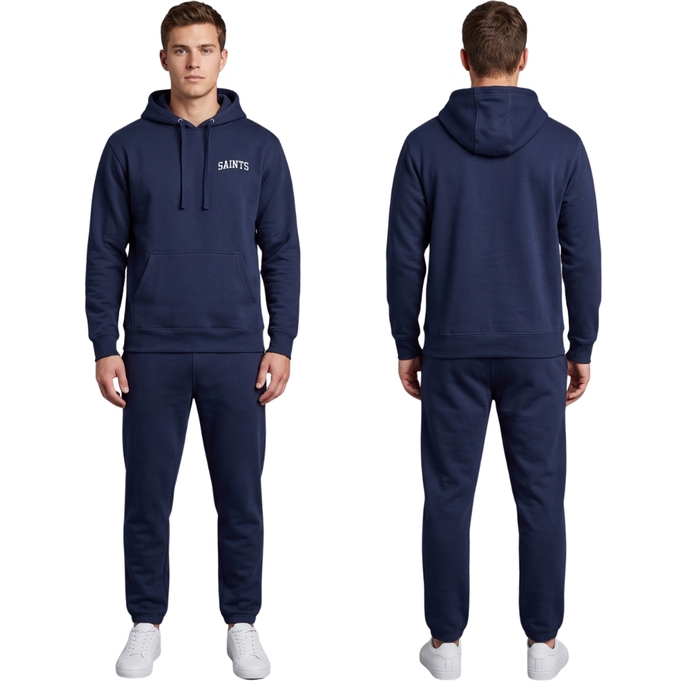 Custom Spiritwear Tackle Twill Fleece Hoodie