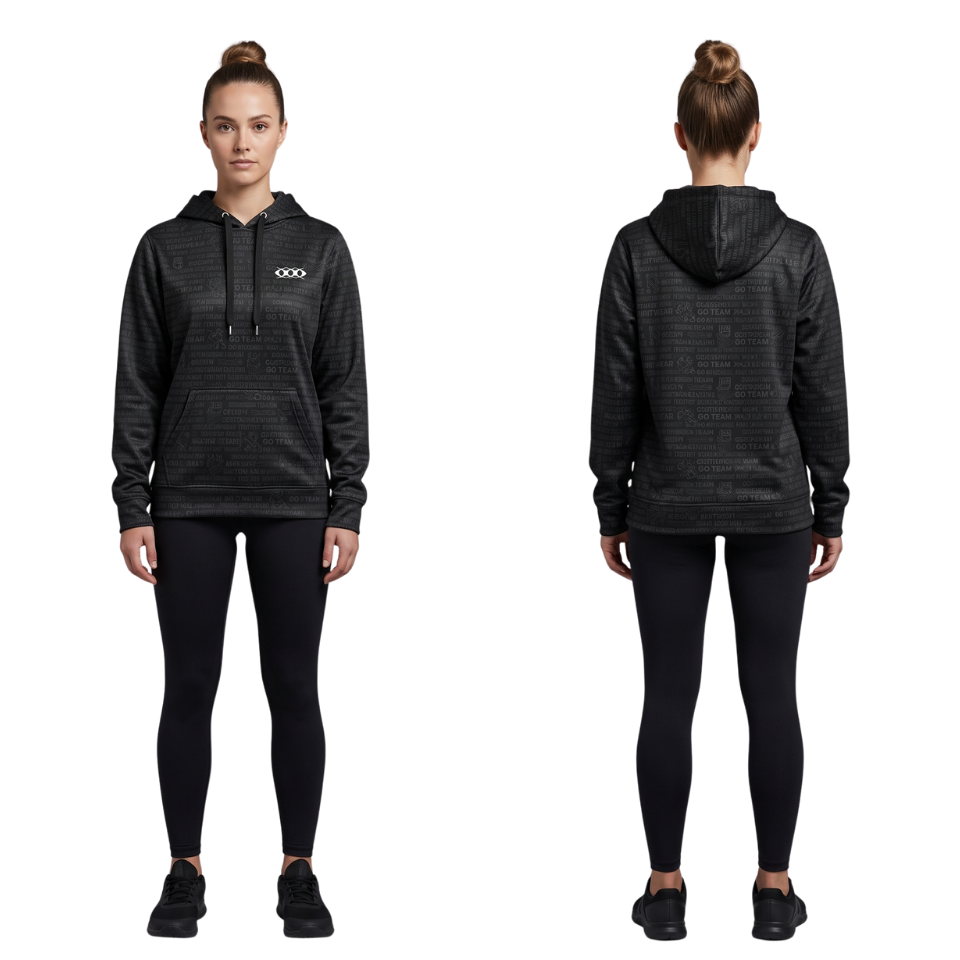 Custom Spiritwear Tackle Twill Fleece Hoodie