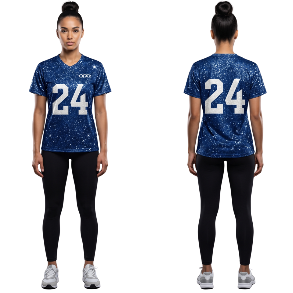 Glitter Decorated Jerseys & Shirts