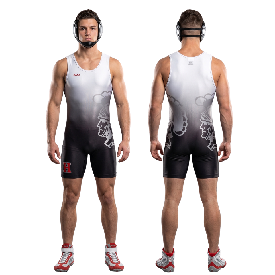 Mens Sublimated Wrestling Singlet