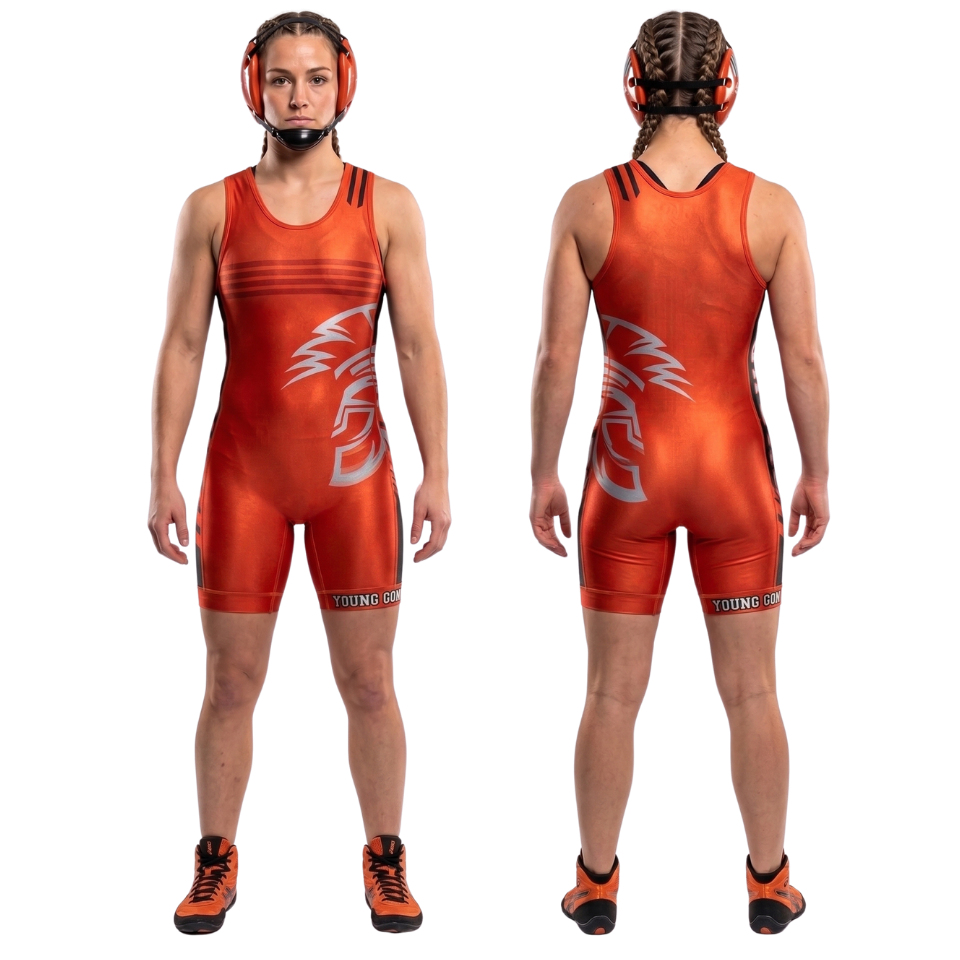 Womens Performance Wrestling Singlet