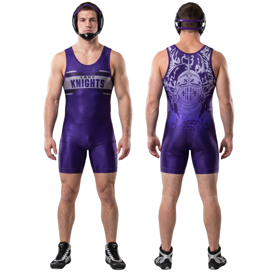 Mens Pro Wrestling Singlet