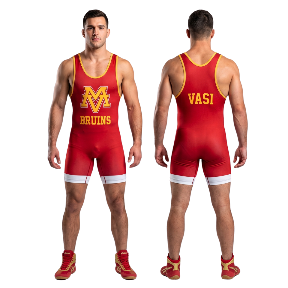 Mens Team Wrestling Singlet
