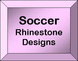 Rhinestone Designs - Soccer