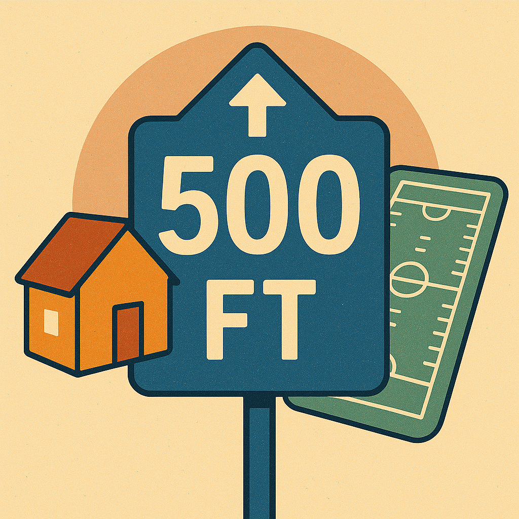 How Many Football Fields Is 500 Feet