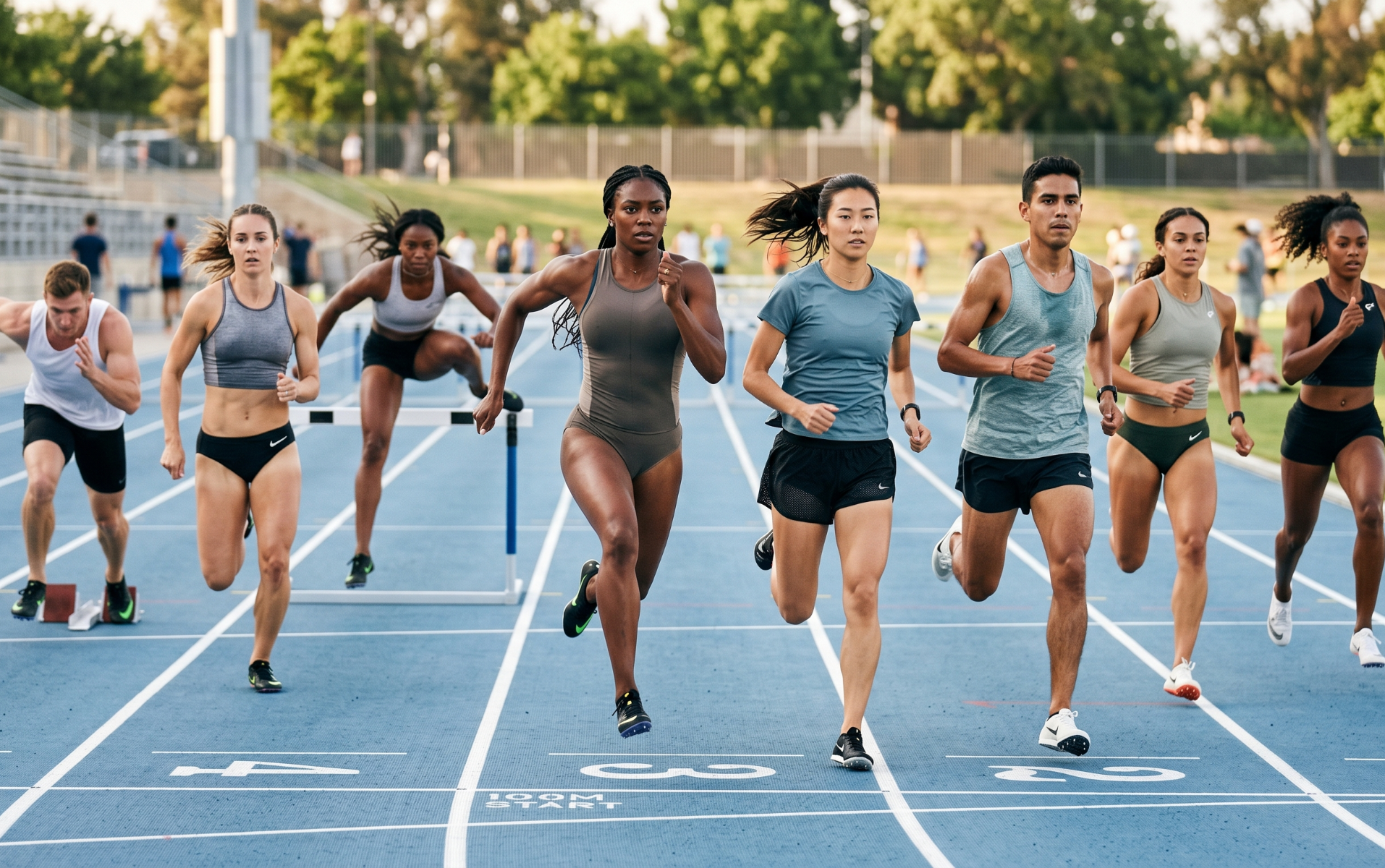track and field clothing