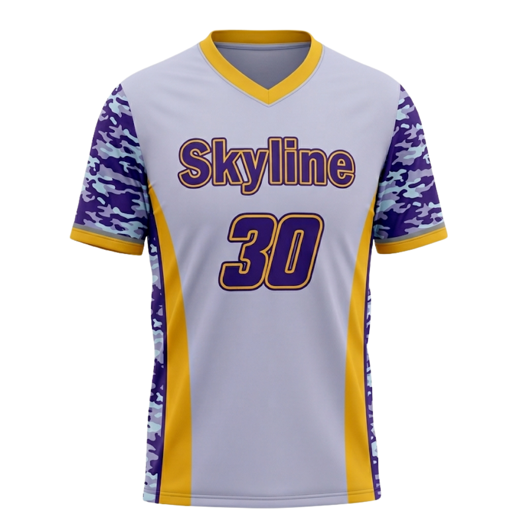 Custom Mens Short Sleeve Crew Soccer Jersey