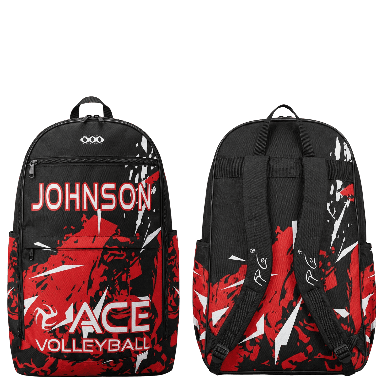 Custom Compartment Volleyball Backpack