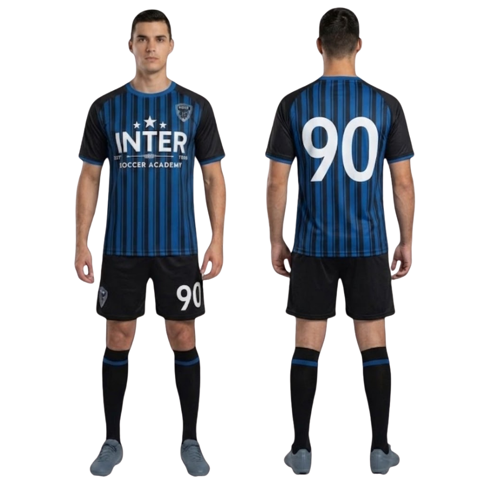 Custom Mens Short Sleeve Crew Soccer Jersey